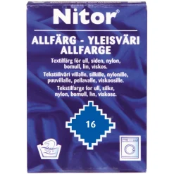Nitor Allfärg 16 Blå | Textilfärger