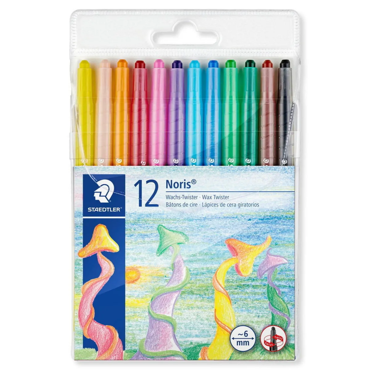 Barn Staedtler Noris Skruvkritor 12p
