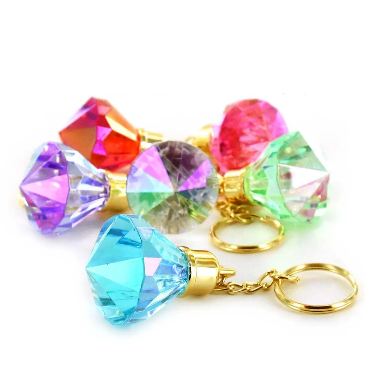 Barn Robetoy Nyckelring med stor fin glänsande diamant! Pris per styck, säljs assorterat online