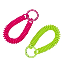 Barn Panduro Hobby Nyckelringssnoddar 2-pack, av elastisk plast med lås av metall