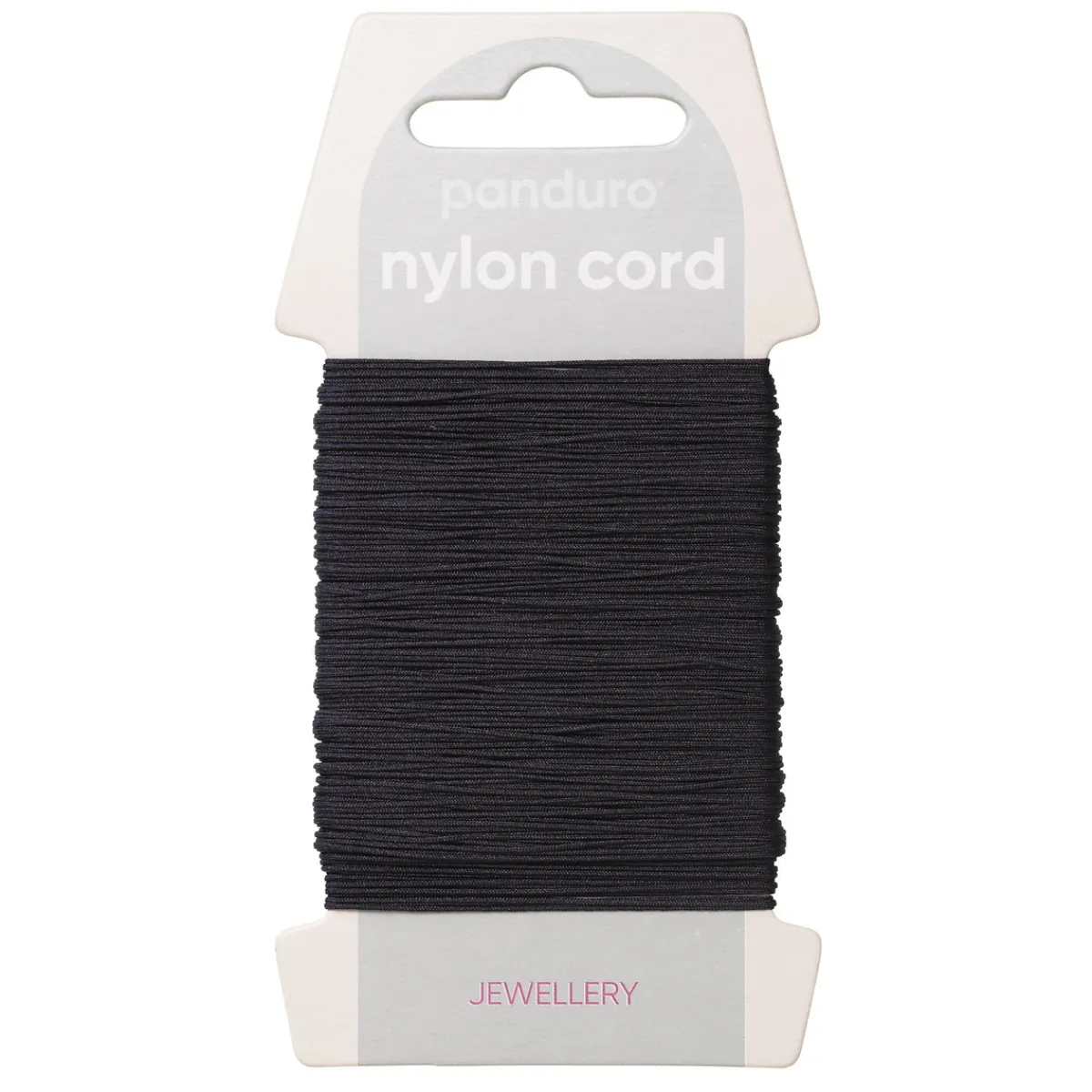 Panduro Jewellery Nylontråd 0,5 mm svart 40 m