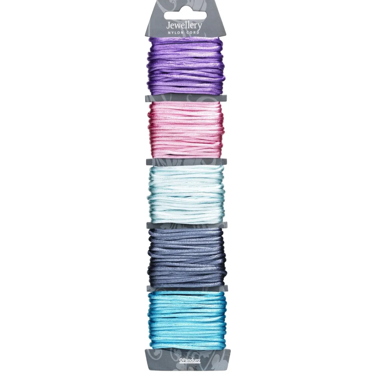 Panduro Jewellery Nylontråd 5x4m pastell | Nylontråd