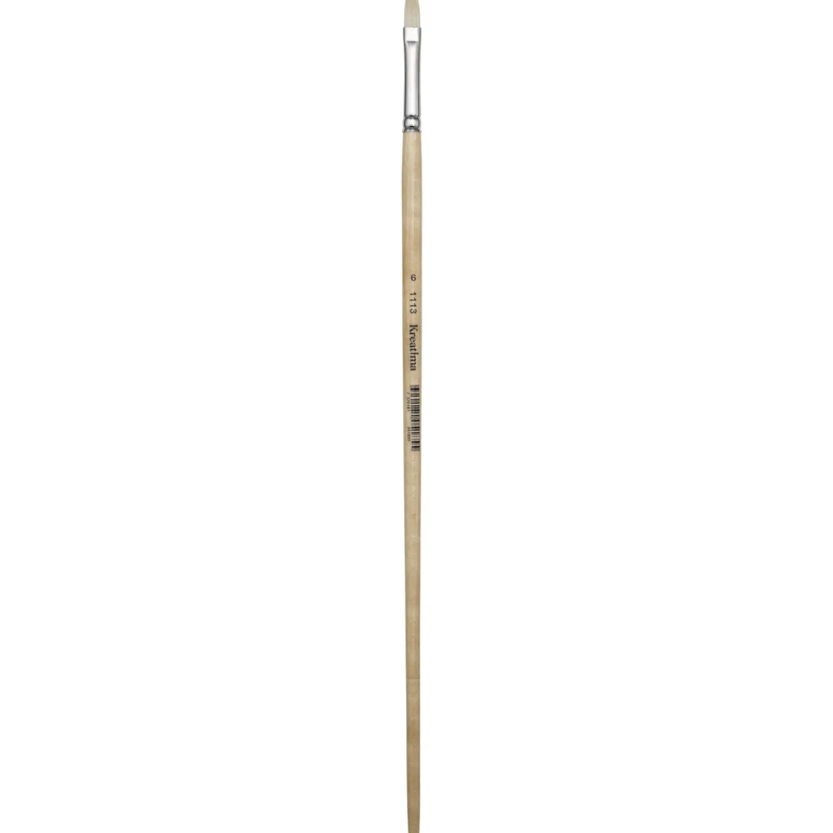 Kreatima Oil Painting Brush Flat 6 | Konstnärspenslar Olja