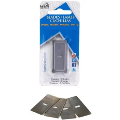 Oklassificerat 10-pack knivblad nr. 270 till Logan skärmaskiner, artikelnummer 596652, 596653, 596654