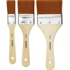 Panduro Hobby 3-pack moddlare med trähandtag och metallhylsa – 2,5 – 5 – 7,5 cm borstbredd
