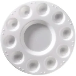 Panduro Hobby Palett rund 17,5 cm 10 fack | Paletter & Förvaring