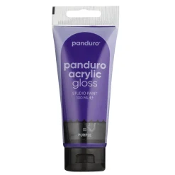 Panduro Acrylic akrylfärg, blank 100 ml – Purple