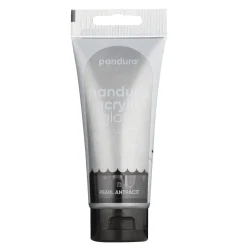 Panduro Acrylic akrylfärg, blank 100 ml – Pearl anthracite