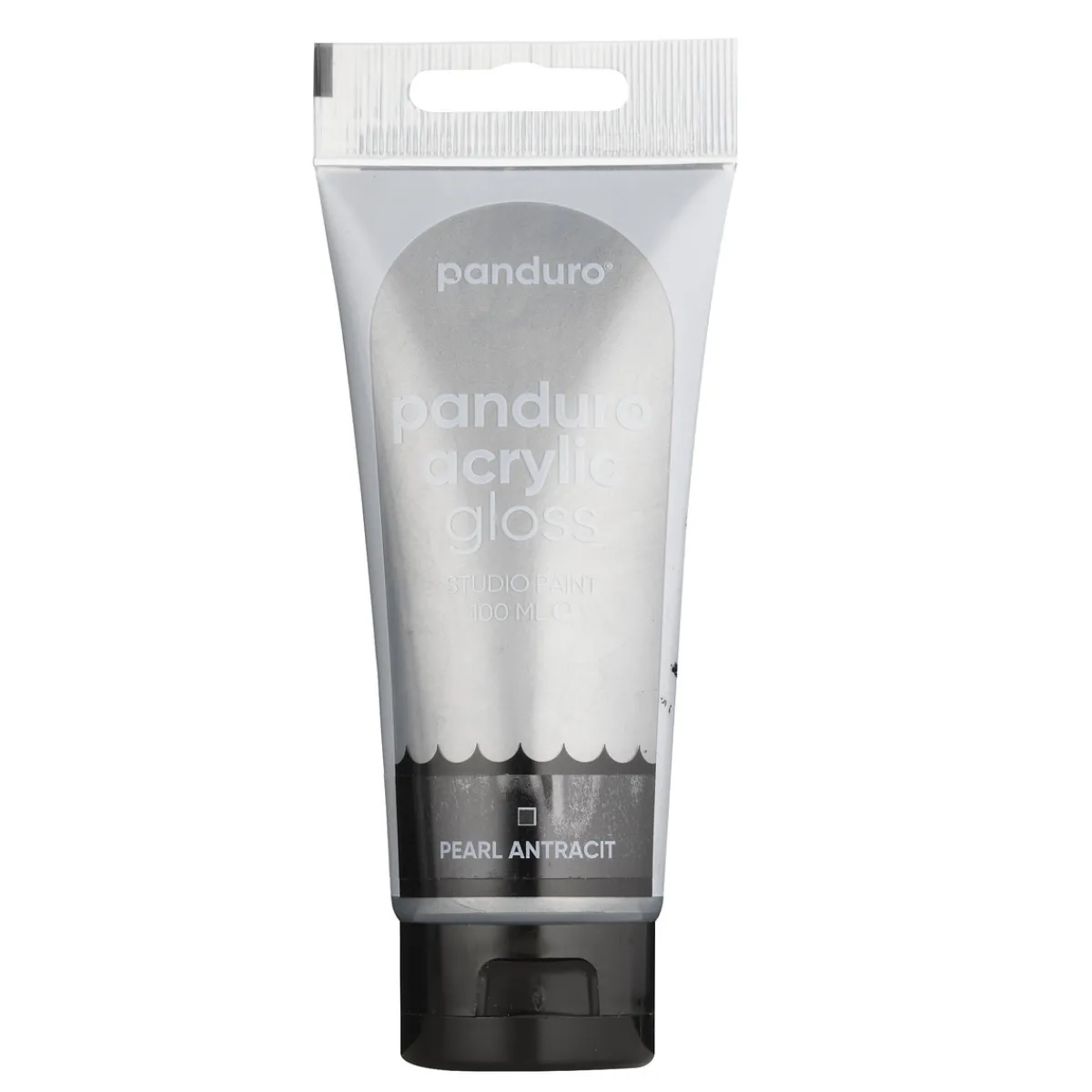 Panduro Acrylic akrylfärg, blank 100 ml – Pearl anthracite