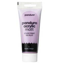 Panduro Acrylic akrylfärg, matt 100 ml – Pastel violet