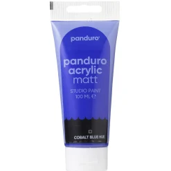 Panduro Acrylic akrylfärg, matt 100 ml – Cobalt blue | Akrylfärger