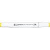Panduro Colour Marker Brush, penselspets & snedskuren spets – Lemon yellow 35 | Tuschpennor & Markers