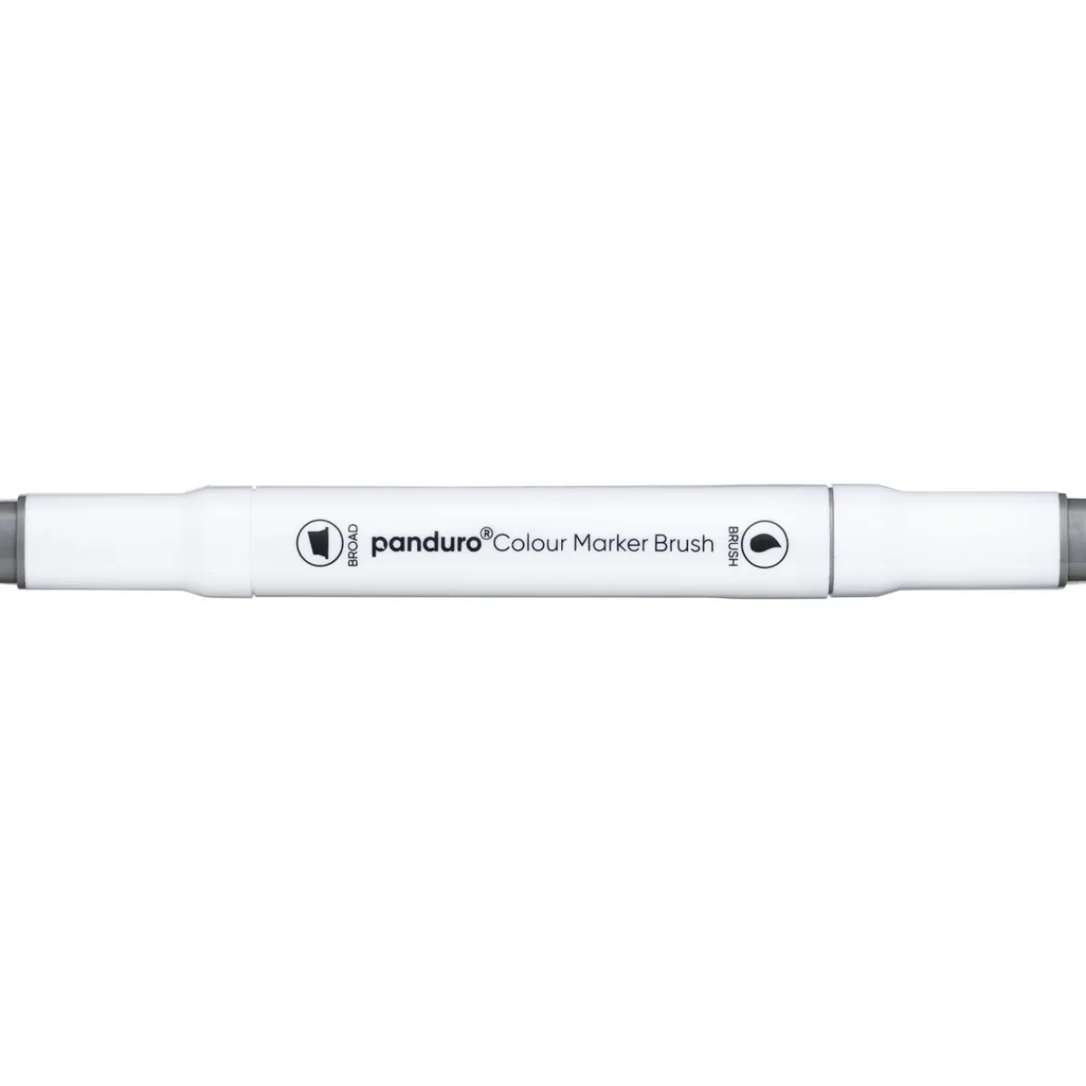 Panduro Colour Marker Brush, penselspets & snedskuren spets – Cool grey 5 CG5