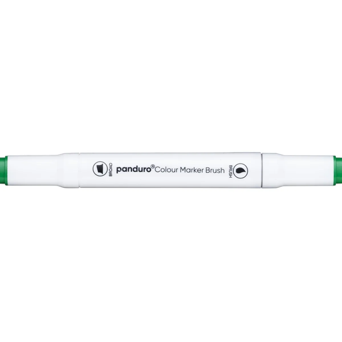 Panduro Colour Marker Brush, penselspets & snedskuren spets – Viridian 54 | Tuschpennor & Markers