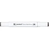 Panduro Colour Marker Brush, penselspets & snedskuren spets – Warm grey 7 WG7