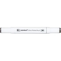 Panduro Colour Marker Brush, penselspets & snedskuren spets – Warm grey 7 WG7