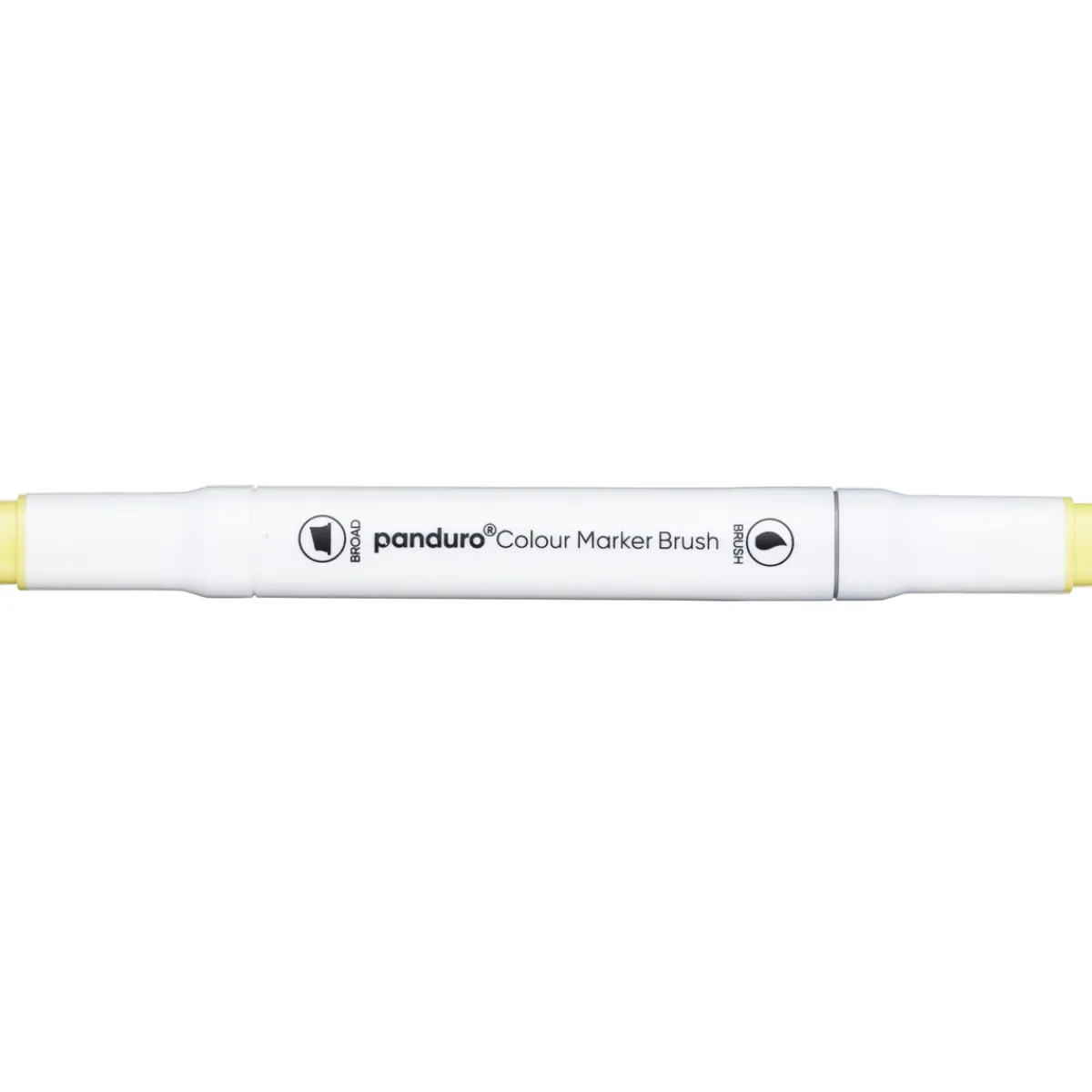 Panduro Colour Marker Brush, penselspets & snedskuren spets – Rose pink 8