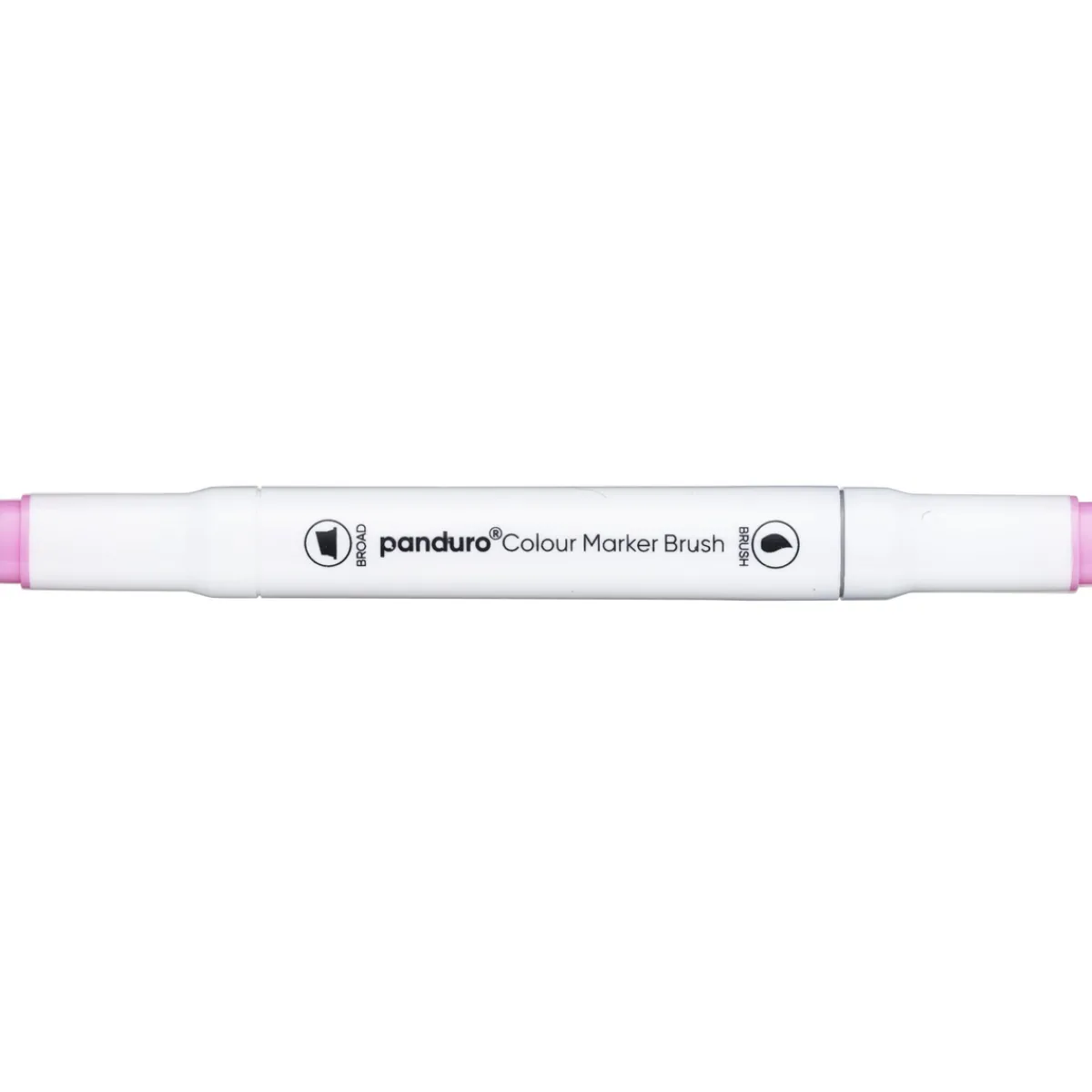 Panduro Colour Marker Brush, penselspets & snedskuren spets – Pastel pink 17 | Tuschpennor & Markers
