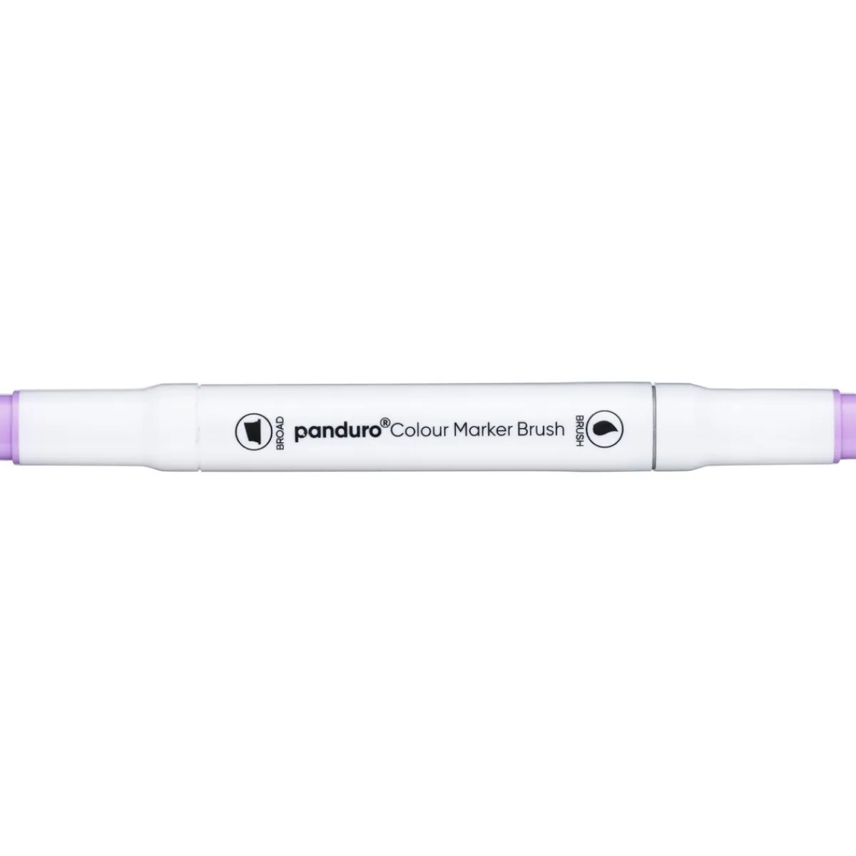 Panduro Colour Marker Brush, penselspets & snedskuren spets – Indian blue 64