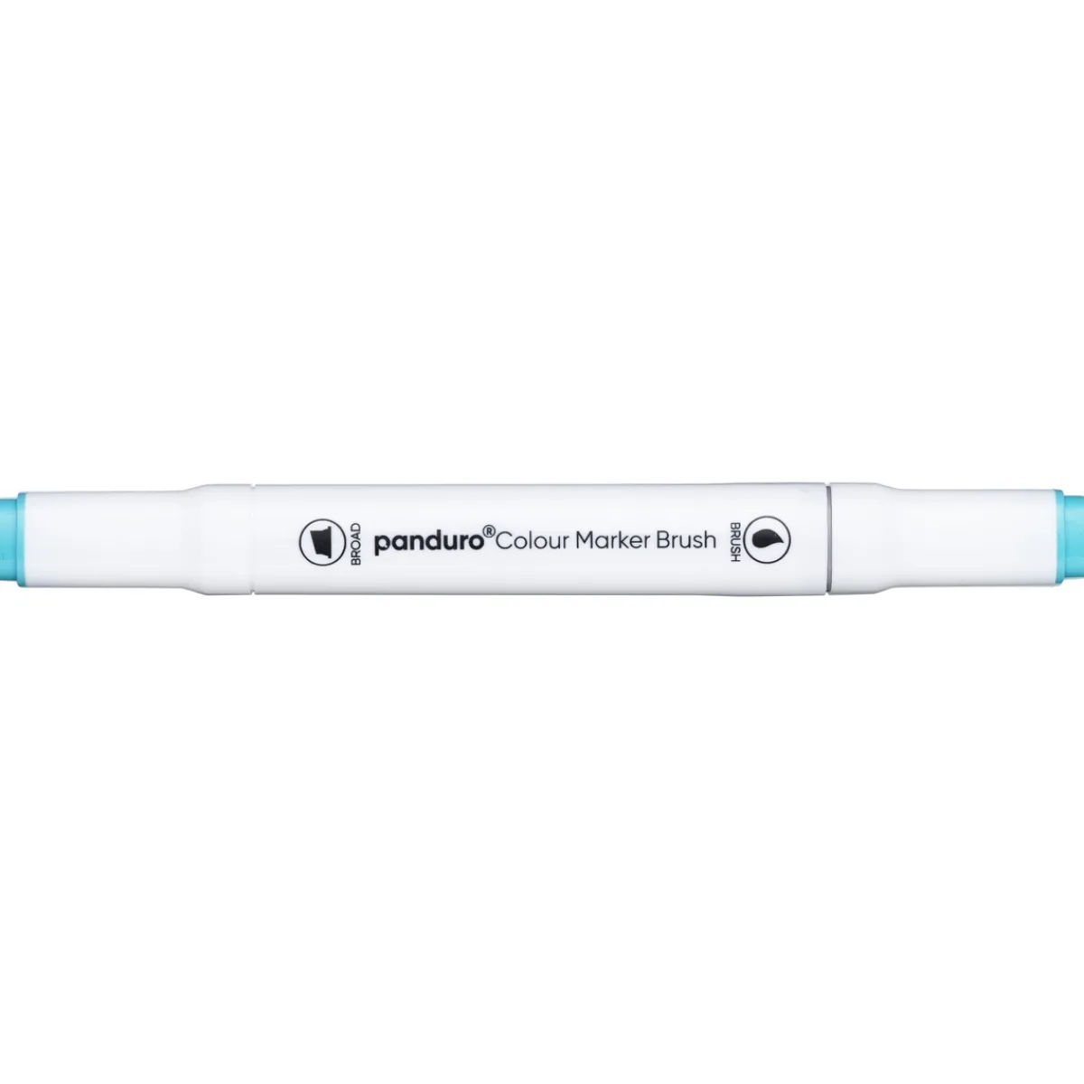 Panduro Colour Marker Brush, penselspets & snedskuren spets – Prussian blue 69