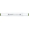 Panduro Colour Marker Brush, penselspets & snedskuren spets – Peacock green 61