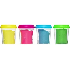 Barn Panduro Dough Glow in the dark 4-pack, 4×75 gram självlysande leklera