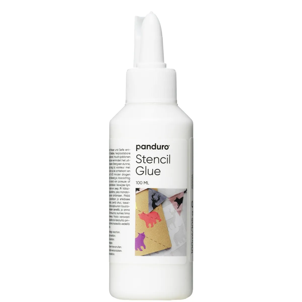 Panduro Hobby Panduro Stencillim, schablonlim, 100 ml – flyttbart lim | Speciallim