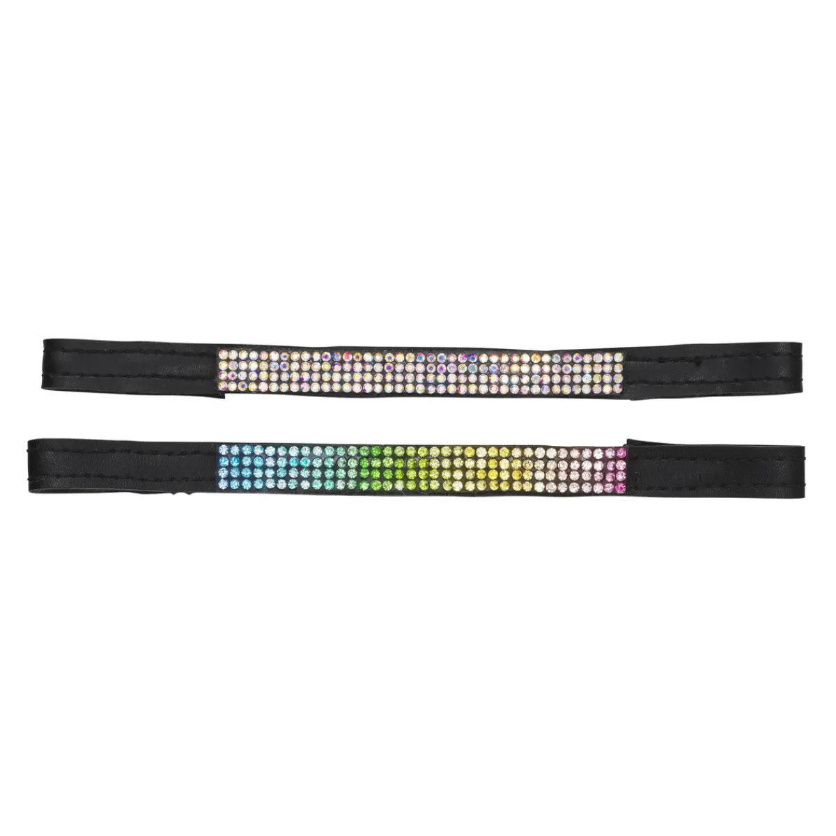 Panduro Hobby Pannband till Hobby Pony – 2 pannband av fuskläder med färgskiftande strass, längd 24 cm | Barn Hobby Pony