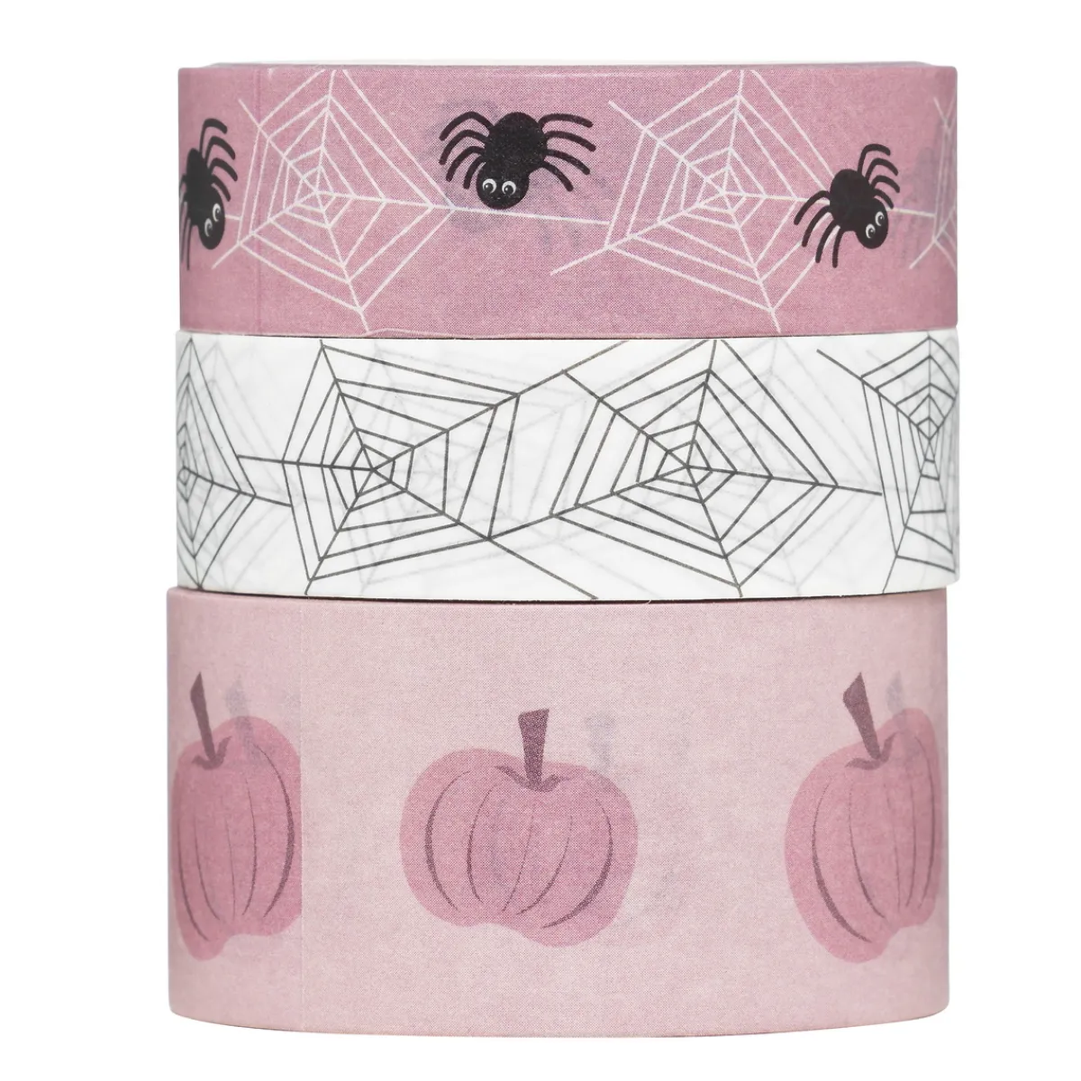 Panduro Design Paper Tape 3-pack halloween – 3 st. 5-meters rullar tejp med kusliga motiv