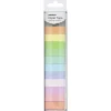Panduro Hobby Paper Tape 12p pastell 15 mm | Dekorationstejp I Papper