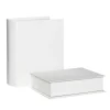Panduro Hobby Pappaskar, pappkartonger i form av 2 inbundna böcker – 16×19×6,5 & 13,5×17,5×4,5 cm | Presentaskar