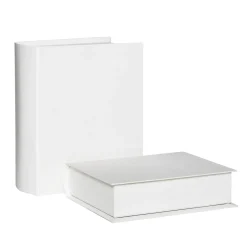 Panduro Hobby Pappaskar, pappkartonger i form av 2 inbundna böcker – 16×19×6,5 & 13,5×17,5×4,5 cm | Presentaskar
