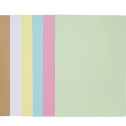 Panduro Hobby Pappersset i pastellfärger med 48 st. kraftiga A4-ark (210×297 mm) à 240 g/m²