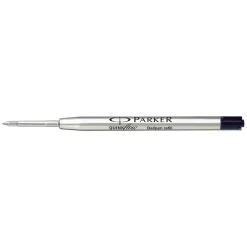 Parker Ballpoint refill svart, komplett färgpatron med ny spets