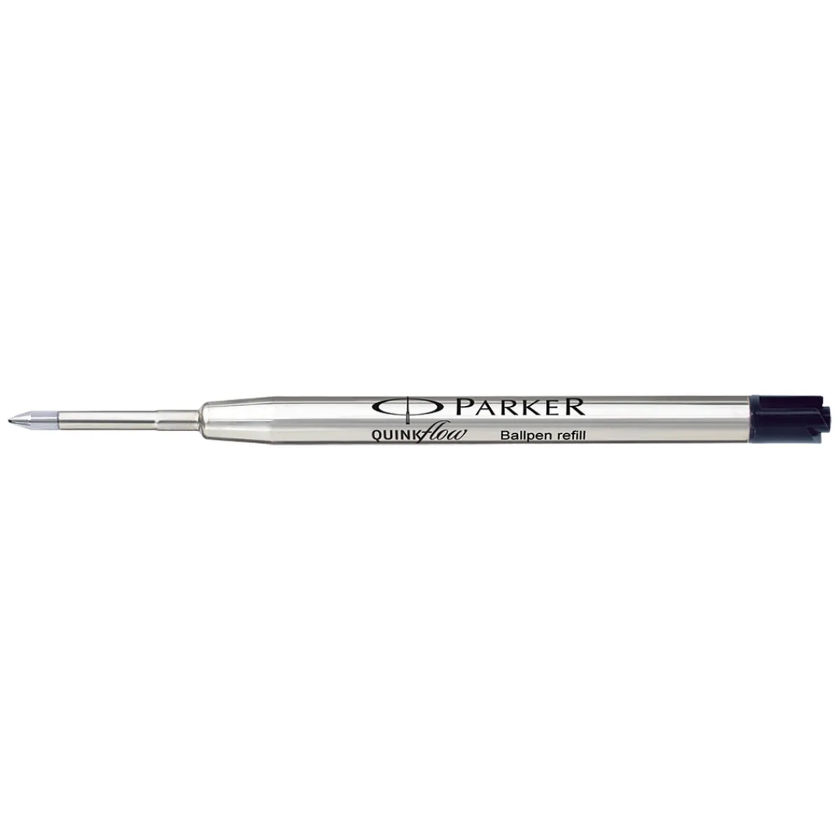 Parker Ballpoint refill svart, komplett färgpatron med ny spets