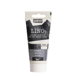 Pebeo Lino Ink 80 ml, vattenbaserad linoleumfärg – Cosmos Black