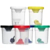 Barn Creative Colors Penselmugg med lock, undvik spill och skvalp med vattenfärg, Ø82 mm, höjd 95 mm