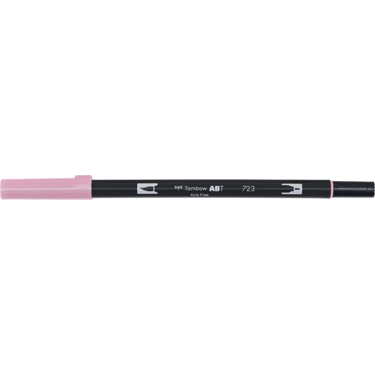 Tombow Penselpenna ABT Dual Brush Pen Pink 723 | Tuschpennor & Markers