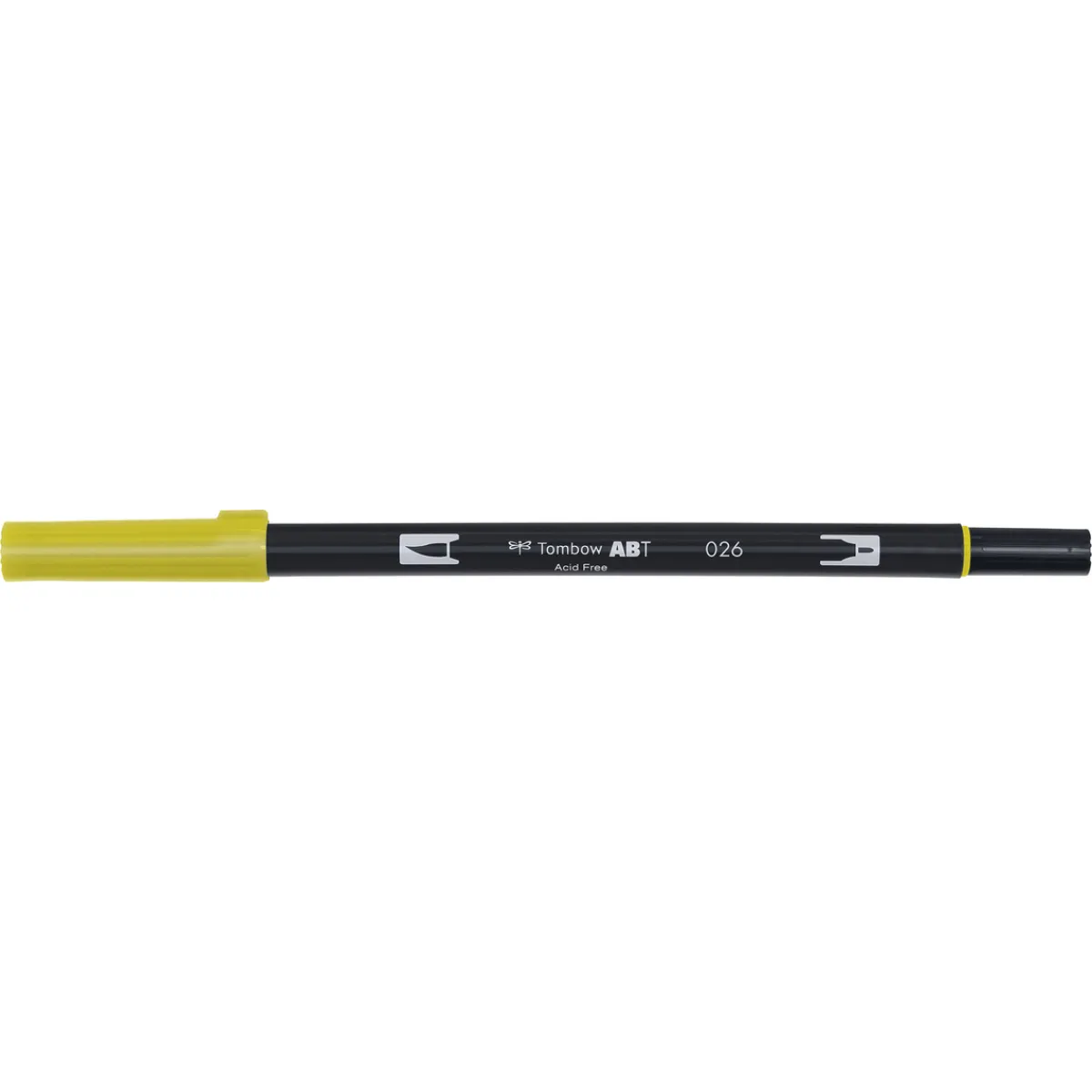 Tombow Penselpenna ABT Dual Brush Pen Dark Ochre 027