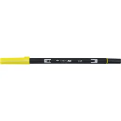 Tombow Penselpenna ABT Dual Brush Pen Process Yellow 055 | Tuschpennor & Markers