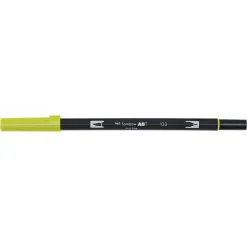 Tombow Penselpenna ABT Dual Brush Pen Chartreuse 133 | Tuschpennor & Markers