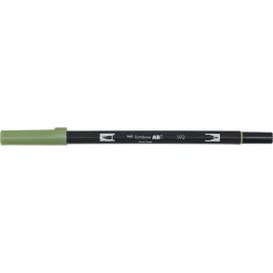 Tombow Penselpenna ABT Dual Brush Pen Asparagus 192 | Tuschpennor & Markers