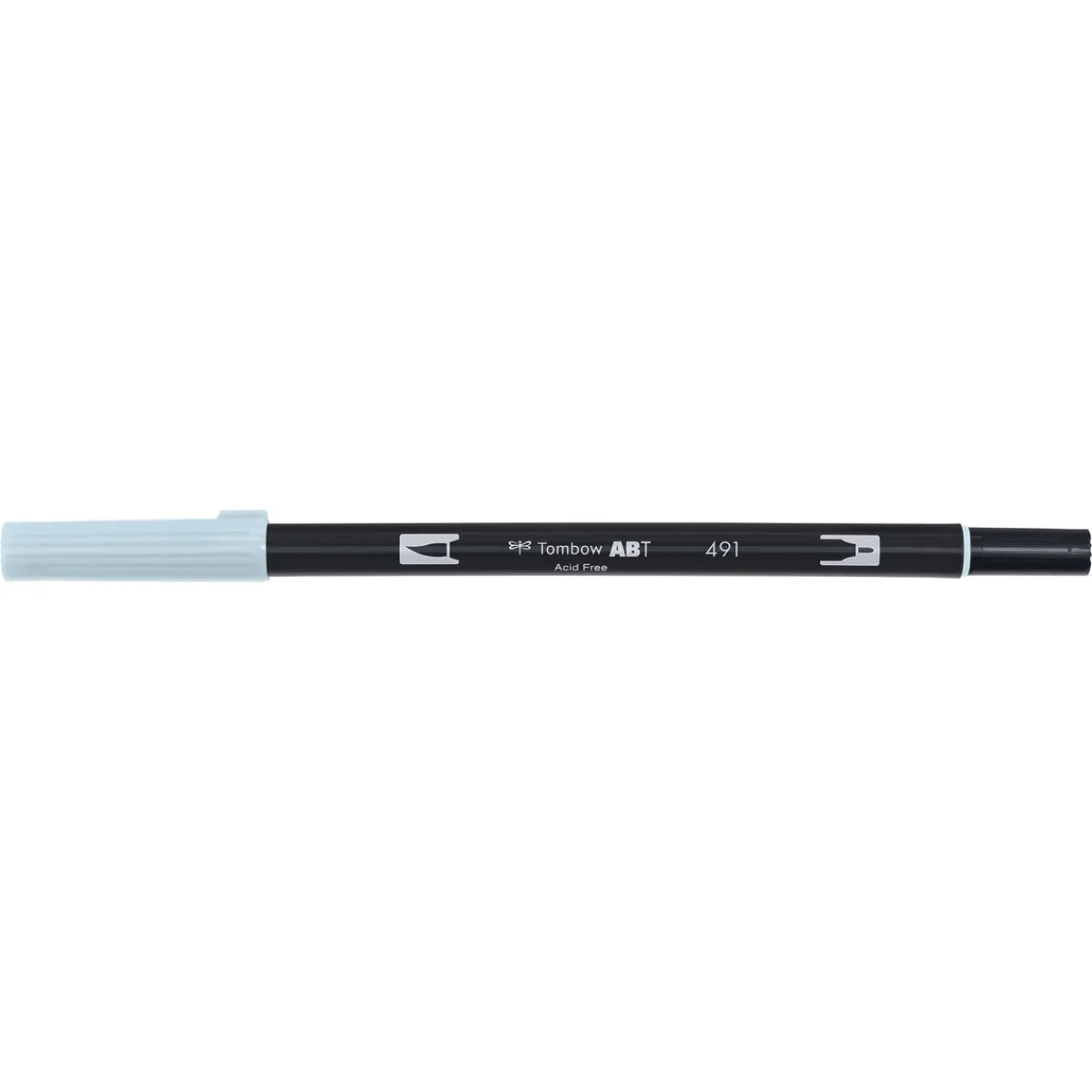 Tombow Penselpenna ABT Dual Brush Pen Glacier Blue 491 | Tuschpennor & Markers