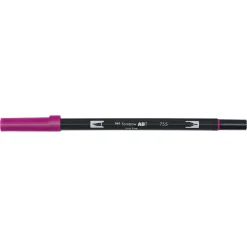 Tombow Penselpenna ABT Dual Brush Pen Rubine Red 755 | Tuschpennor & Markers