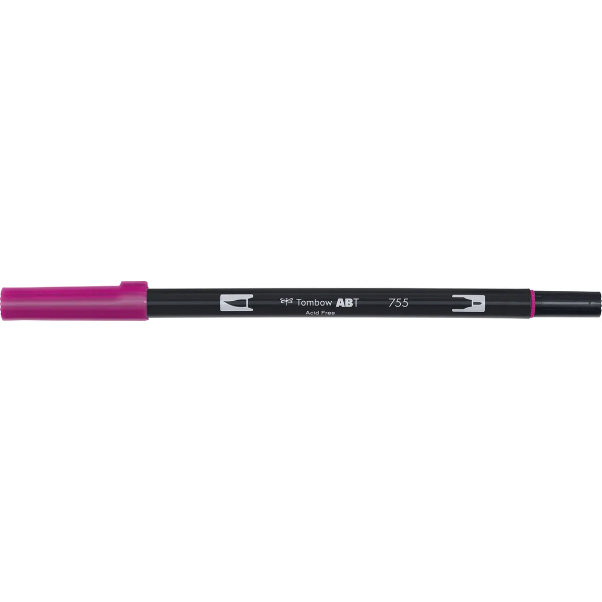 Tombow Penselpenna ABT Dual Brush Pen Port Red 757