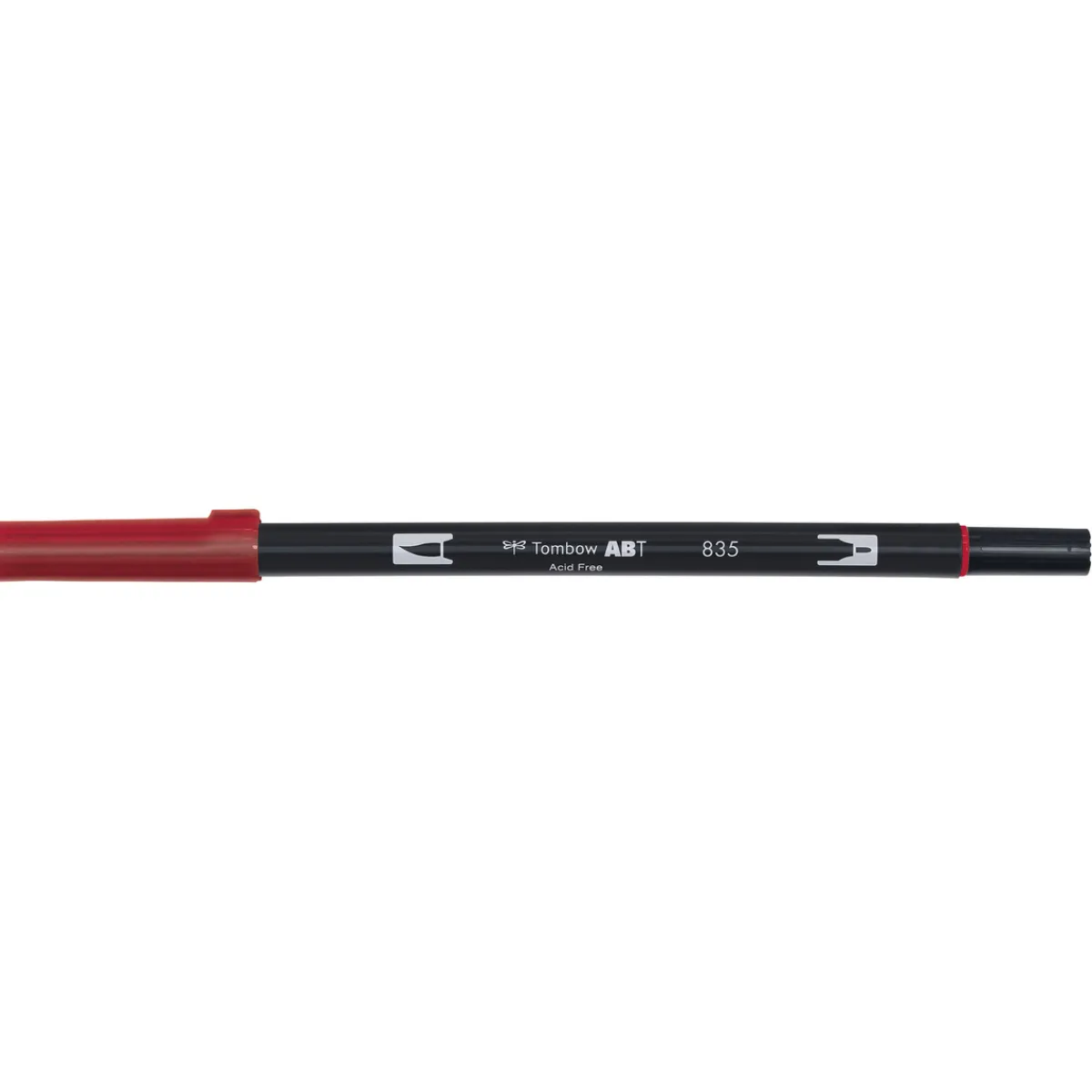 Tombow Penselpenna ABT Dual Brush Pen Wine Red 837