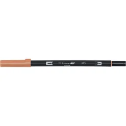 Tombow Penselpenna ABT Dual Brush Pen Brown 879