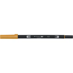 Tombow Penselpenna ABT Dual Brush Pen Lamp Black 25