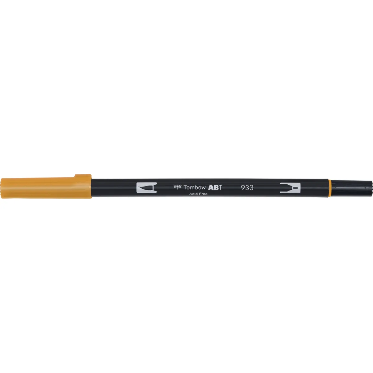 Tombow Penselpenna ABT Dual Brush Pen Lamp Black 25