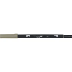 Tombow Penselpenna ABT Dual Brush Pen Warm Gray 5 57 | Tuschpennor & Markers